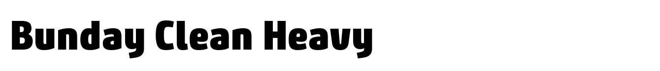 Bunday Clean Heavy